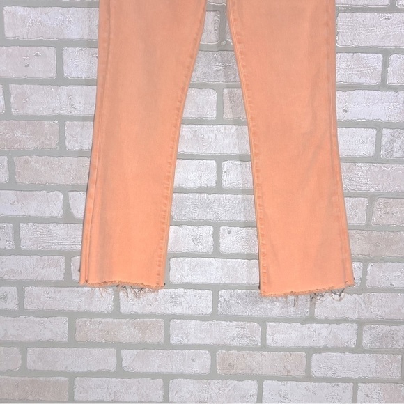 7 For All Mankind Luxe Vintage Tab High Waist Slim Kick Cut Hem Jeans Size 25 - Picture 5 of 12